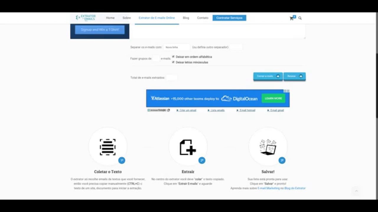 Como extrair emails do Google - Monte sua lista gratuitamente