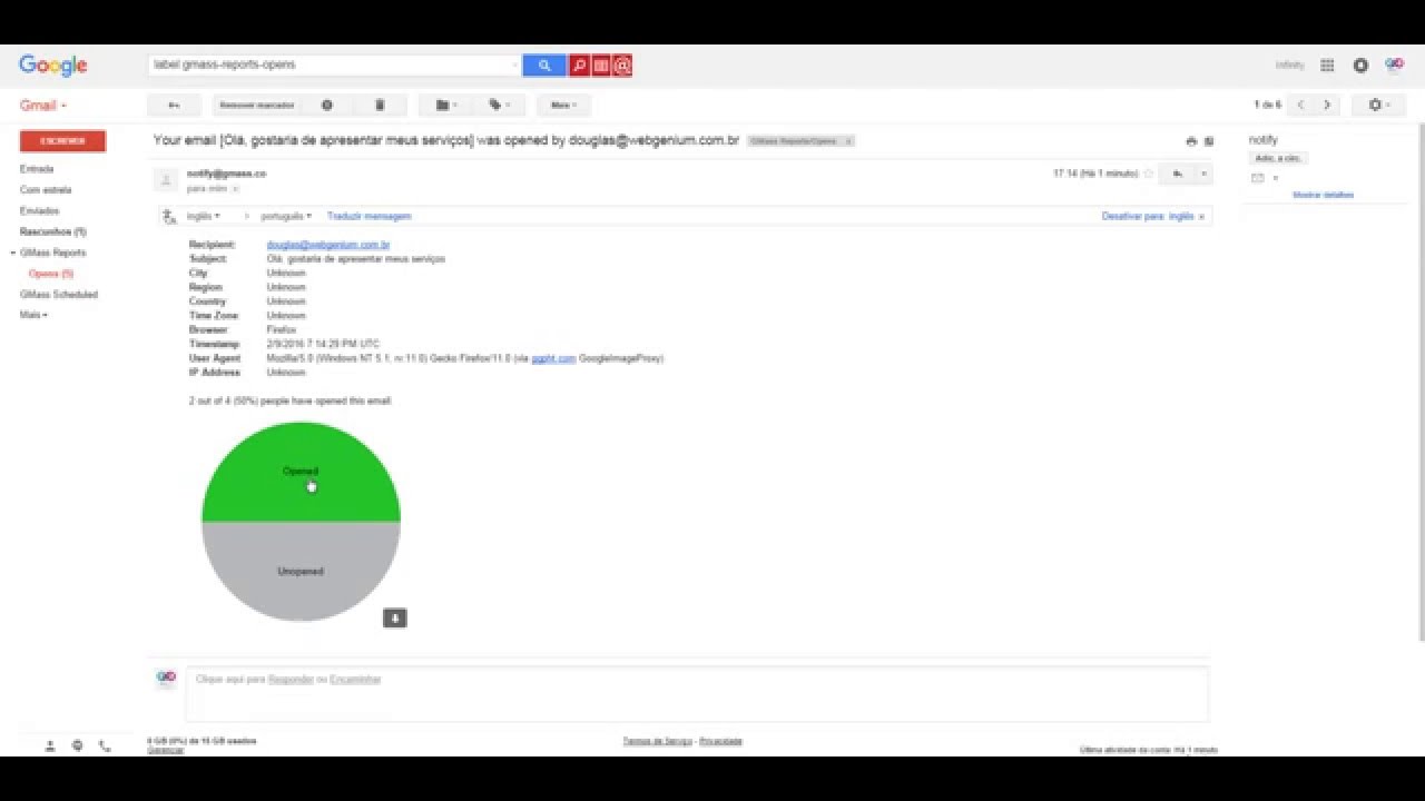 4 - Enviando email em massa com Gmail - Disparando os Emails